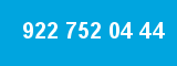 922 752 04 44